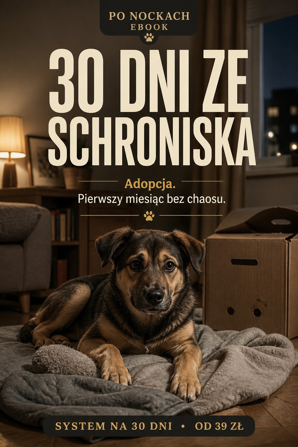 Okładka ebooka 30 dni ze schroniska